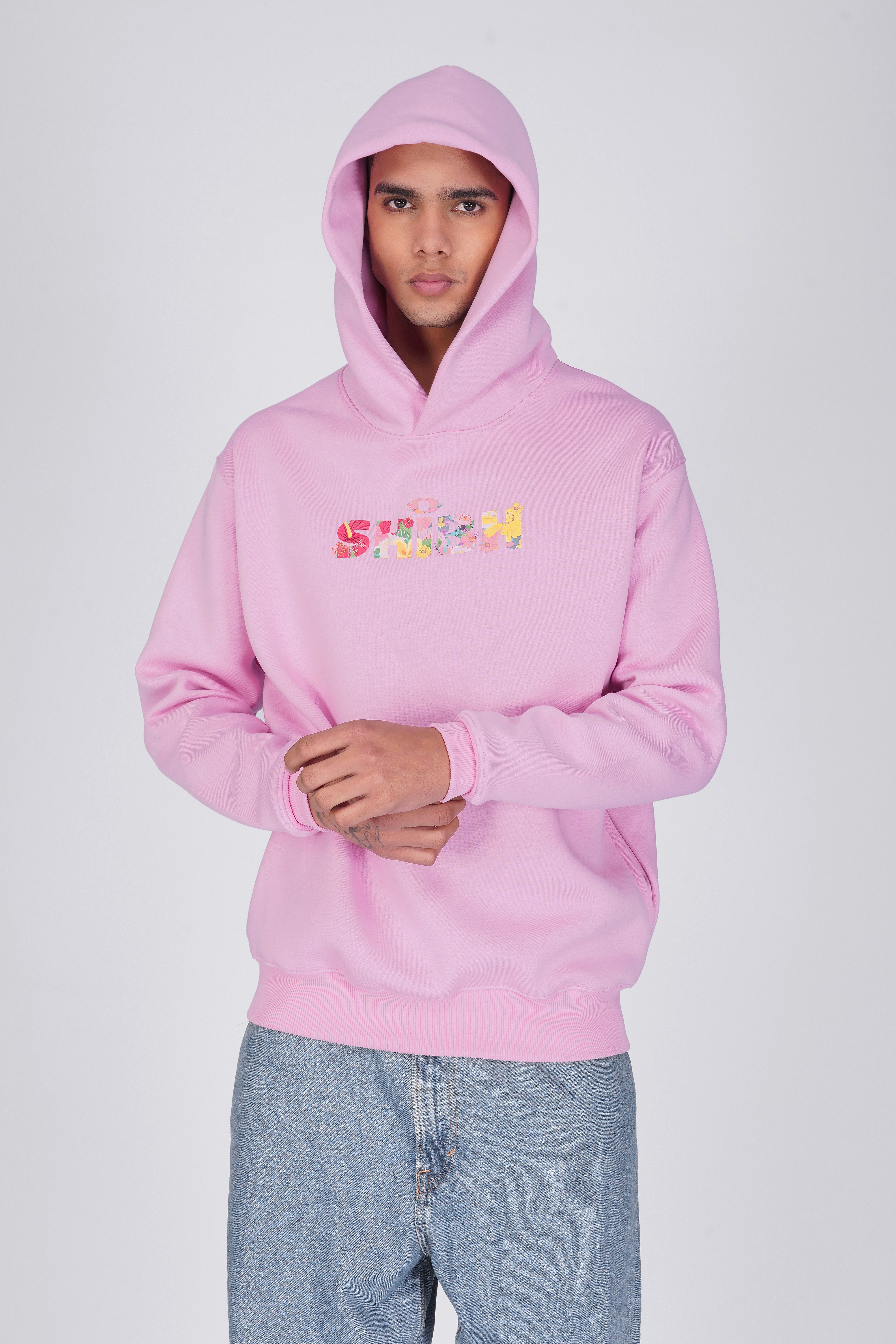 Orangutan in Dreamy World - Pink Hoodie