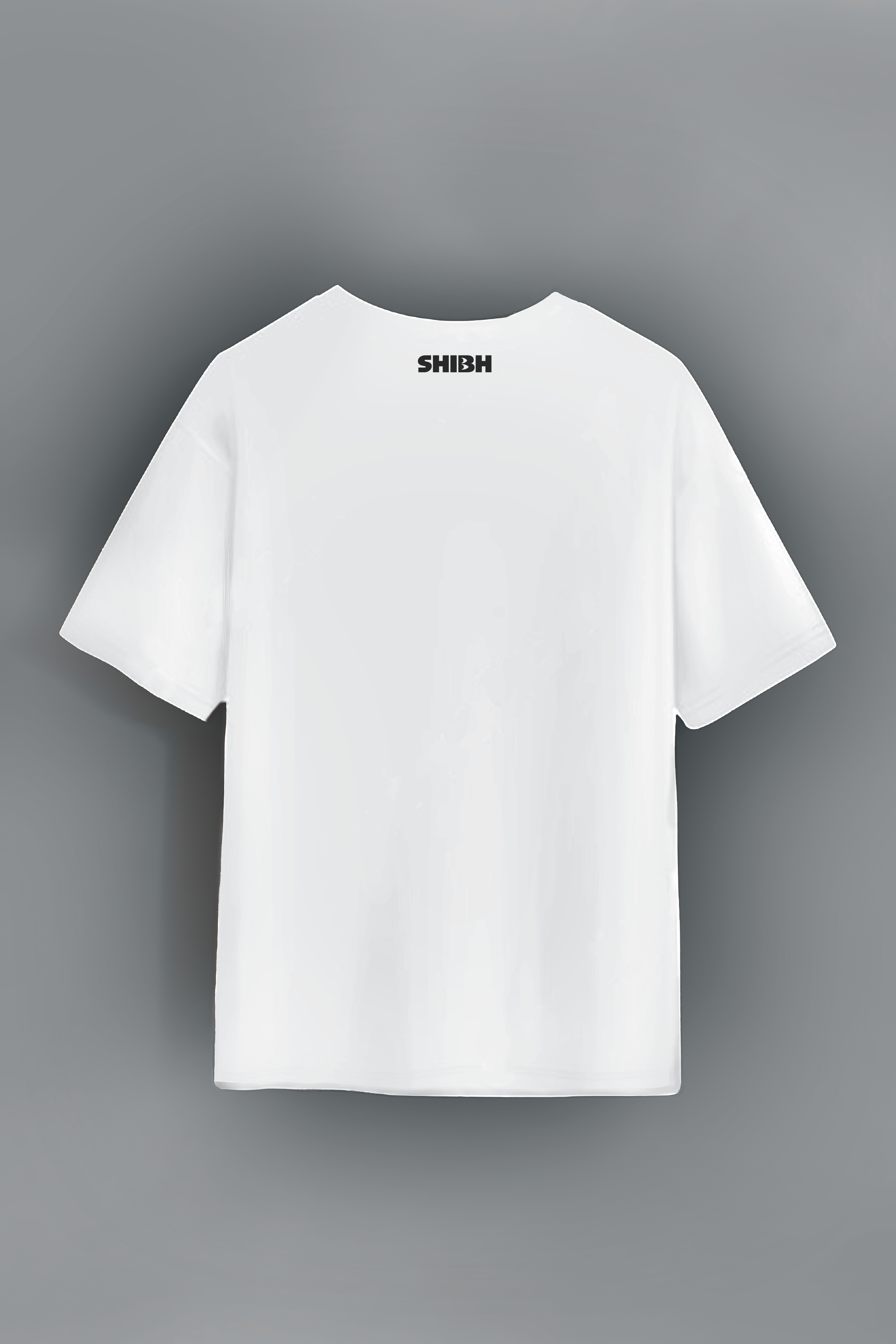 SHIBH: Streetwear Ka Shehenshah – Retro Duo Tee - White