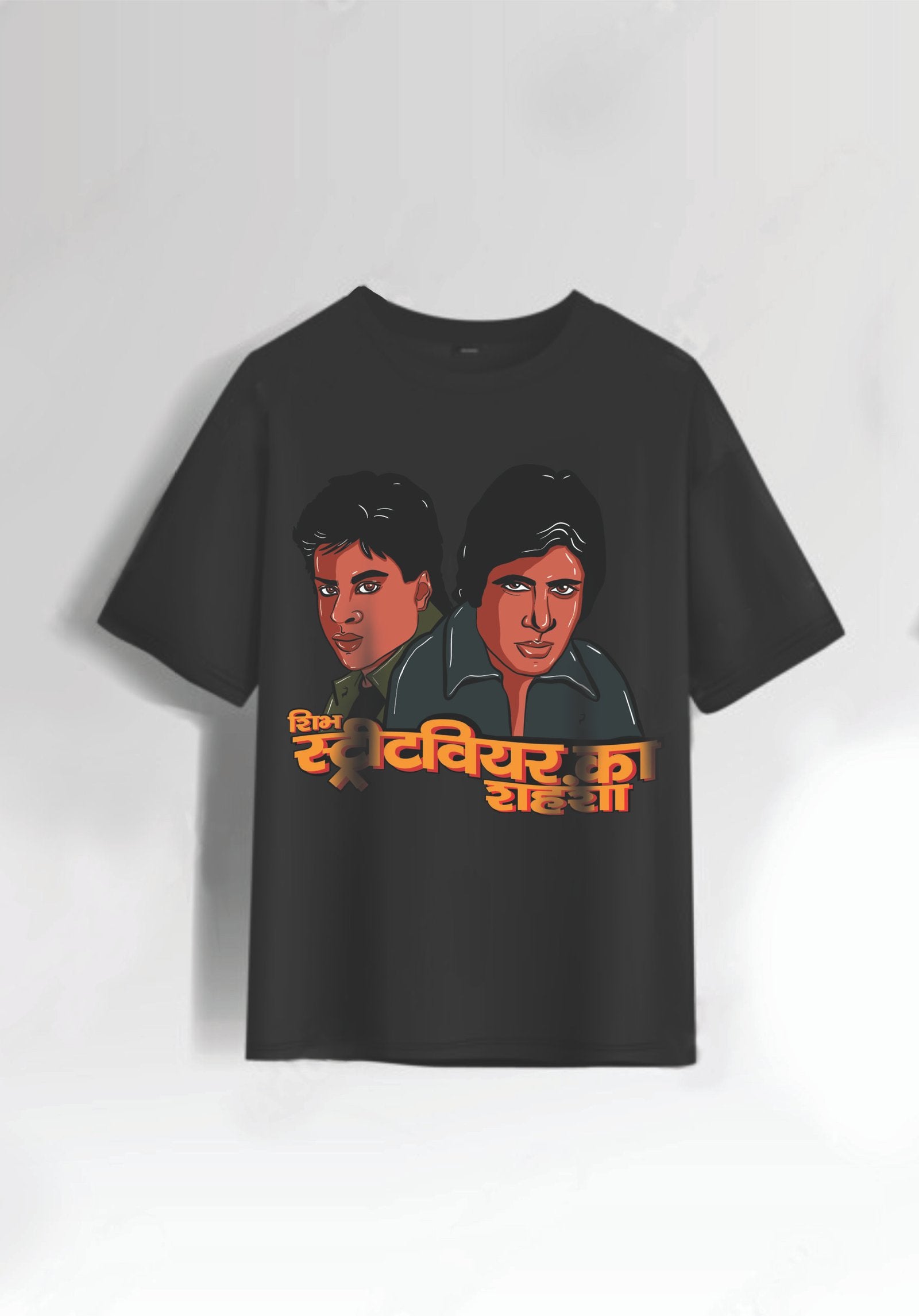 SHIBH: Streetwear Ka Shehenshah – Retro Duo Tee