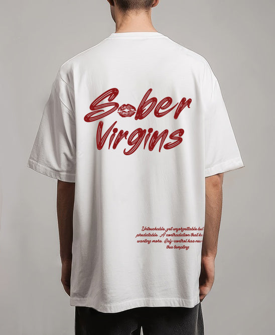 Sober Virgins by SHIBH Oversized T-Shirt