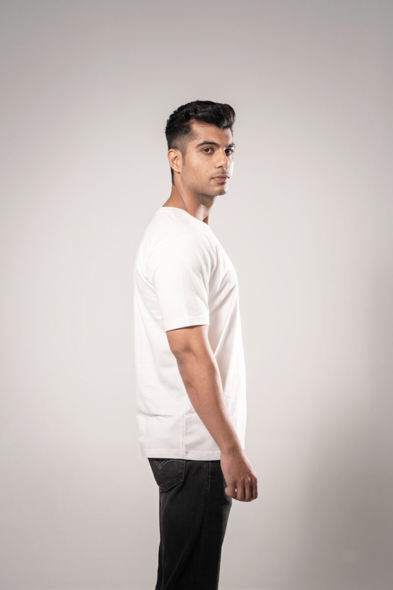 SHIBH Classic Fit T-shirt - White - Image 4