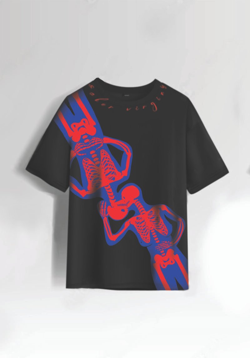 Cigarettes After Death – Oversized Graphic Tee - Image 4