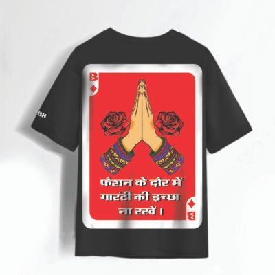 Fashion ke Daur – Playing Card Graphic Tee